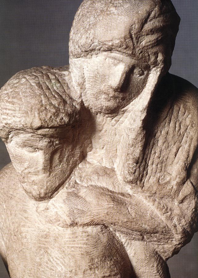 Michelangelo - Dettaglio Pieta Rondanini